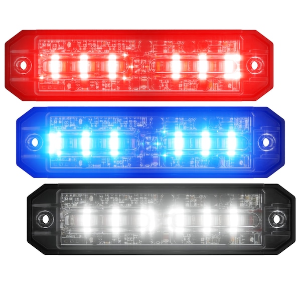 Ultra 18 LED Tri-Color Grill Light Head - Red/Blue/White